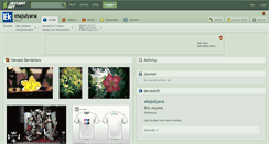 Desktop Screenshot of ekajulyana.deviantart.com