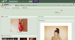 Desktop Screenshot of missyke.deviantart.com