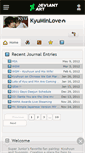 Mobile Screenshot of kyuminlove.deviantart.com