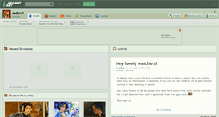 Desktop Screenshot of cadowi.deviantart.com
