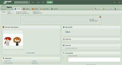 Desktop Screenshot of daive.deviantart.com