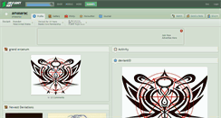 Desktop Screenshot of amasarac.deviantart.com