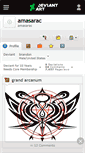 Mobile Screenshot of amasarac.deviantart.com
