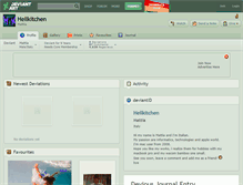 Tablet Screenshot of hellkitchen.deviantart.com