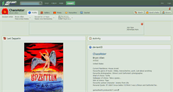 Desktop Screenshot of chaosmster.deviantart.com