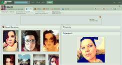 Desktop Screenshot of lillix25.deviantart.com