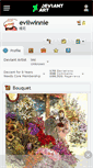Mobile Screenshot of evilwinnie.deviantart.com