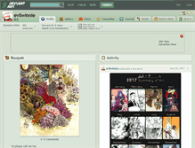 Tablet Screenshot of evilwinnie.deviantart.com