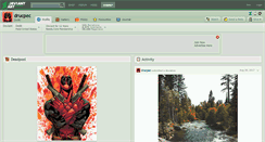 Desktop Screenshot of drucpec.deviantart.com