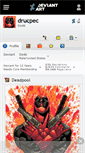 Mobile Screenshot of drucpec.deviantart.com