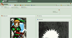 Desktop Screenshot of kimlien.deviantart.com