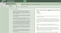 Desktop Screenshot of children-of-serenity.deviantart.com