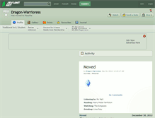 Tablet Screenshot of dragon-warrioress.deviantart.com