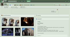 Desktop Screenshot of frittz.deviantart.com