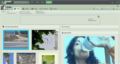 Desktop Screenshot of nuite.deviantart.com