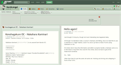 Desktop Screenshot of nordicangel.deviantart.com