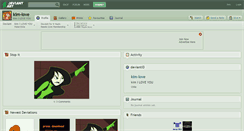 Desktop Screenshot of kim-love.deviantart.com