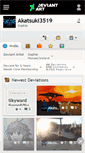 Mobile Screenshot of akatsuki3519.deviantart.com