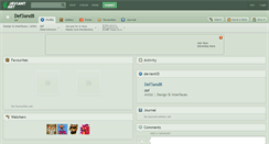 Desktop Screenshot of def3and8.deviantart.com