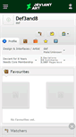 Mobile Screenshot of def3and8.deviantart.com