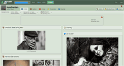 Desktop Screenshot of maradamian.deviantart.com