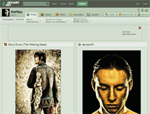 Tablet Screenshot of horitsu.deviantart.com