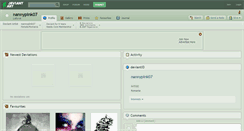 Desktop Screenshot of nannypink07.deviantart.com