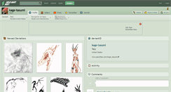 Desktop Screenshot of kage-tasumi.deviantart.com