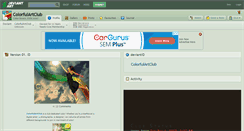Desktop Screenshot of colorfulartclub.deviantart.com