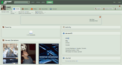 Desktop Screenshot of cooj.deviantart.com