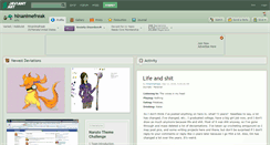 Desktop Screenshot of hlnanimefreak.deviantart.com