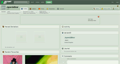 Desktop Screenshot of japandabear.deviantart.com