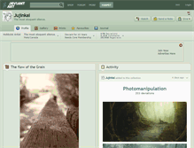 Tablet Screenshot of jujinkai.deviantart.com