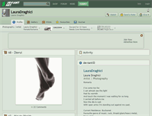 Tablet Screenshot of lauradraghici.deviantart.com