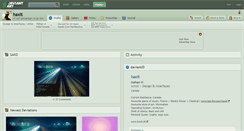 Desktop Screenshot of haxit.deviantart.com