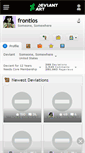 Mobile Screenshot of frontios.deviantart.com