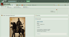 Desktop Screenshot of bitrix-studio.deviantart.com