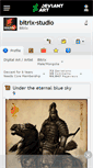 Mobile Screenshot of bitrix-studio.deviantart.com