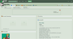 Desktop Screenshot of kuro-aisu.deviantart.com