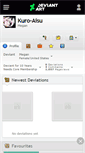 Mobile Screenshot of kuro-aisu.deviantart.com