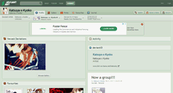 Desktop Screenshot of katsuya-x-kyoko.deviantart.com