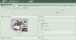 Desktop Screenshot of michavonder.deviantart.com
