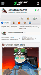 Mobile Screenshot of jinxabarda598.deviantart.com