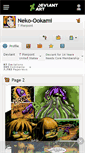 Mobile Screenshot of neko-ookami.deviantart.com