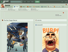 Tablet Screenshot of dsantat.deviantart.com