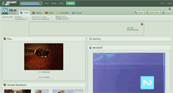 Desktop Screenshot of kslm.deviantart.com