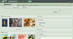 Desktop Screenshot of hobearrules.deviantart.com