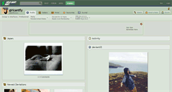 Desktop Screenshot of girlcantfly.deviantart.com