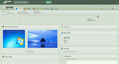 Desktop Screenshot of genuge.deviantart.com