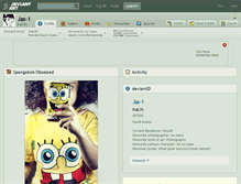 Tablet Screenshot of jas-1.deviantart.com